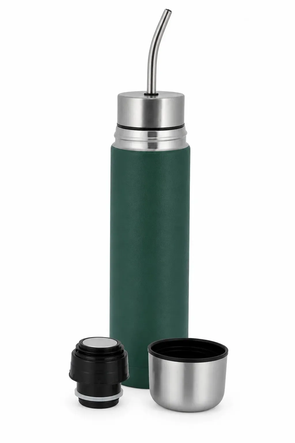 termo system acero inoxidable color verde