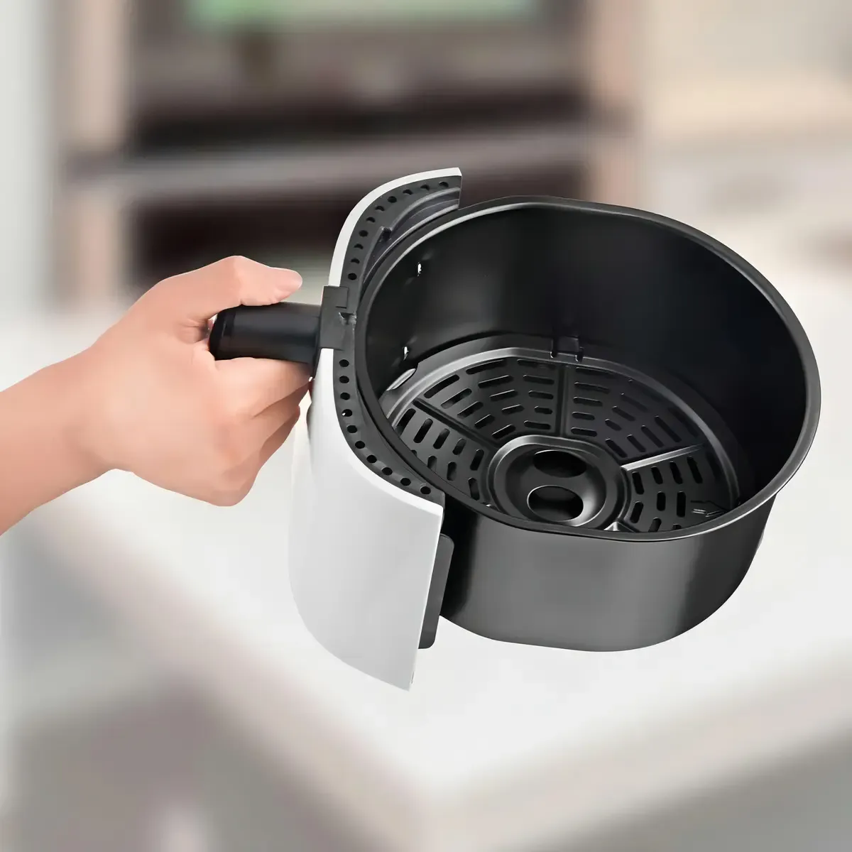 Freidora De Aire Telefunken Easyfryer-3600 3.6l 1.2kw Blanco - imagen 3