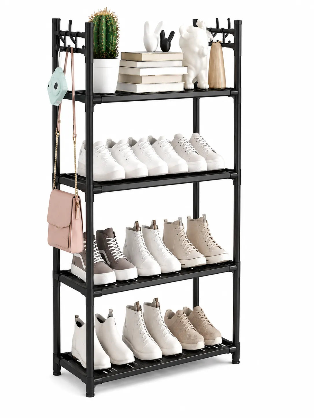 organizador zapatero armable 4 estantes
