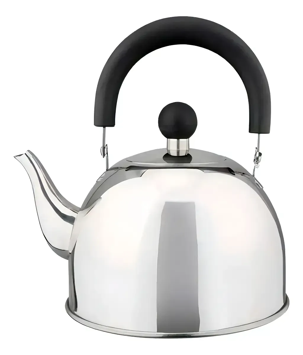 Pava Acero Inoxidable 1.5L Mango plastico Pico Matero