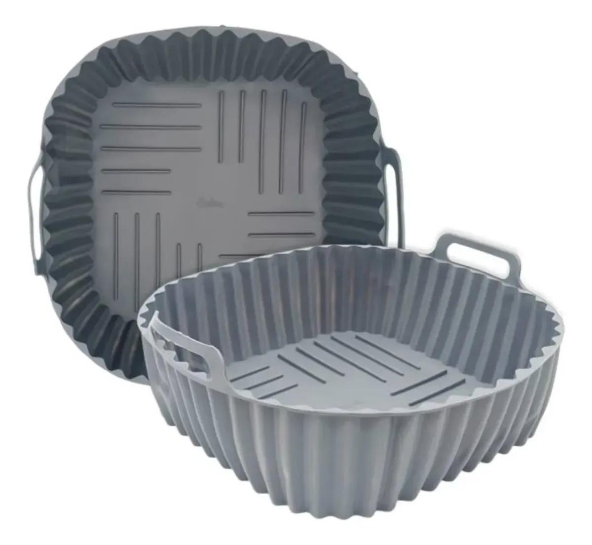 Molde Silicona Cuadrado 20cm Air Fryer Hudson Set X 2 unidades - imagen 2