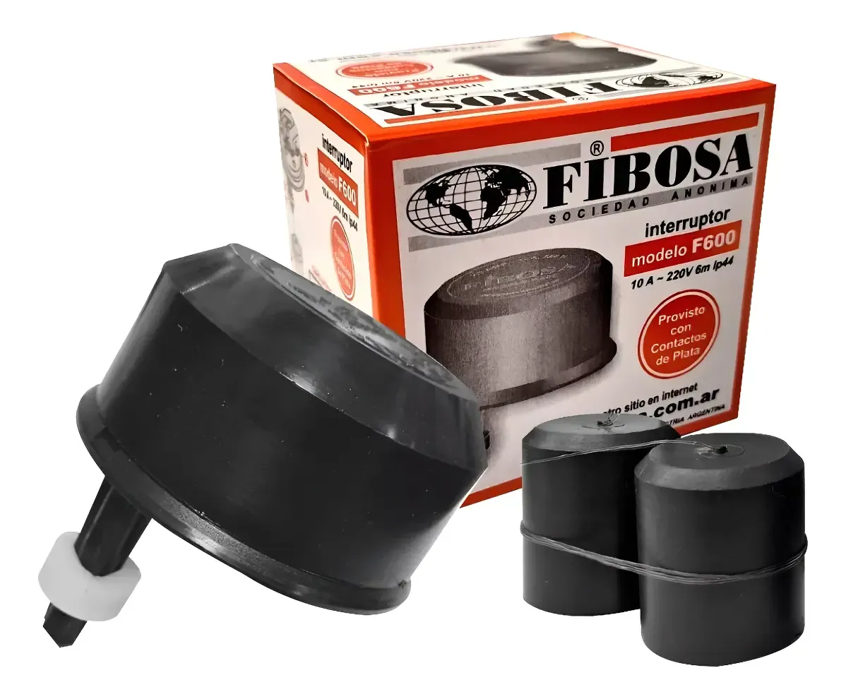 Automatico Interruptor Tanque Con Tanza F600 Fibosa