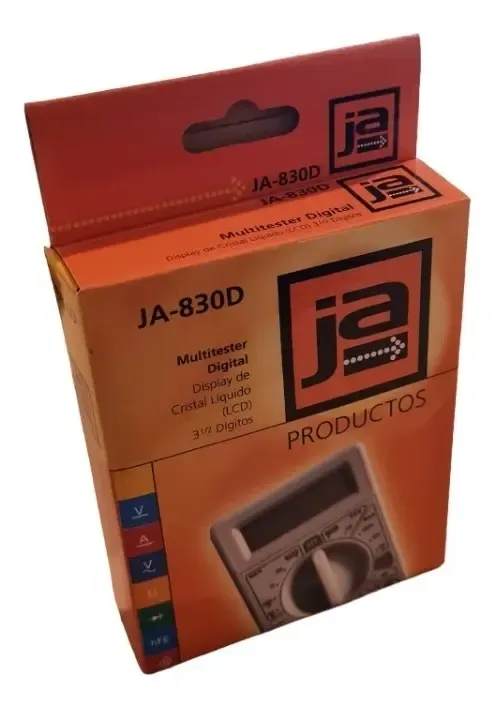 Tester Multimetro Digital Con Buzzer Y Cables - imagen 2