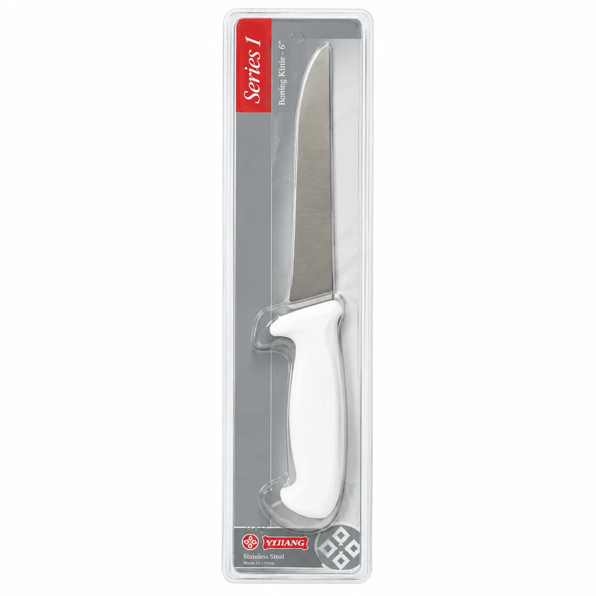 cuchillo deshuesador mundia 6 " acero inoxidable blister