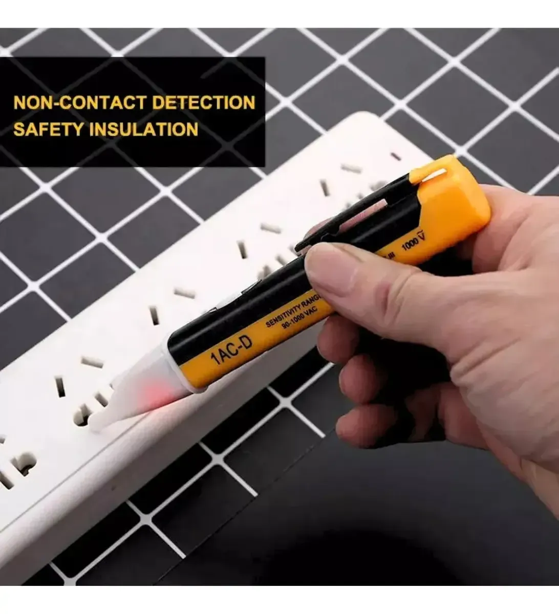 Lapiz Tester Alerta De Voltaje Busca Polo Detector + Pilas - imagen 2