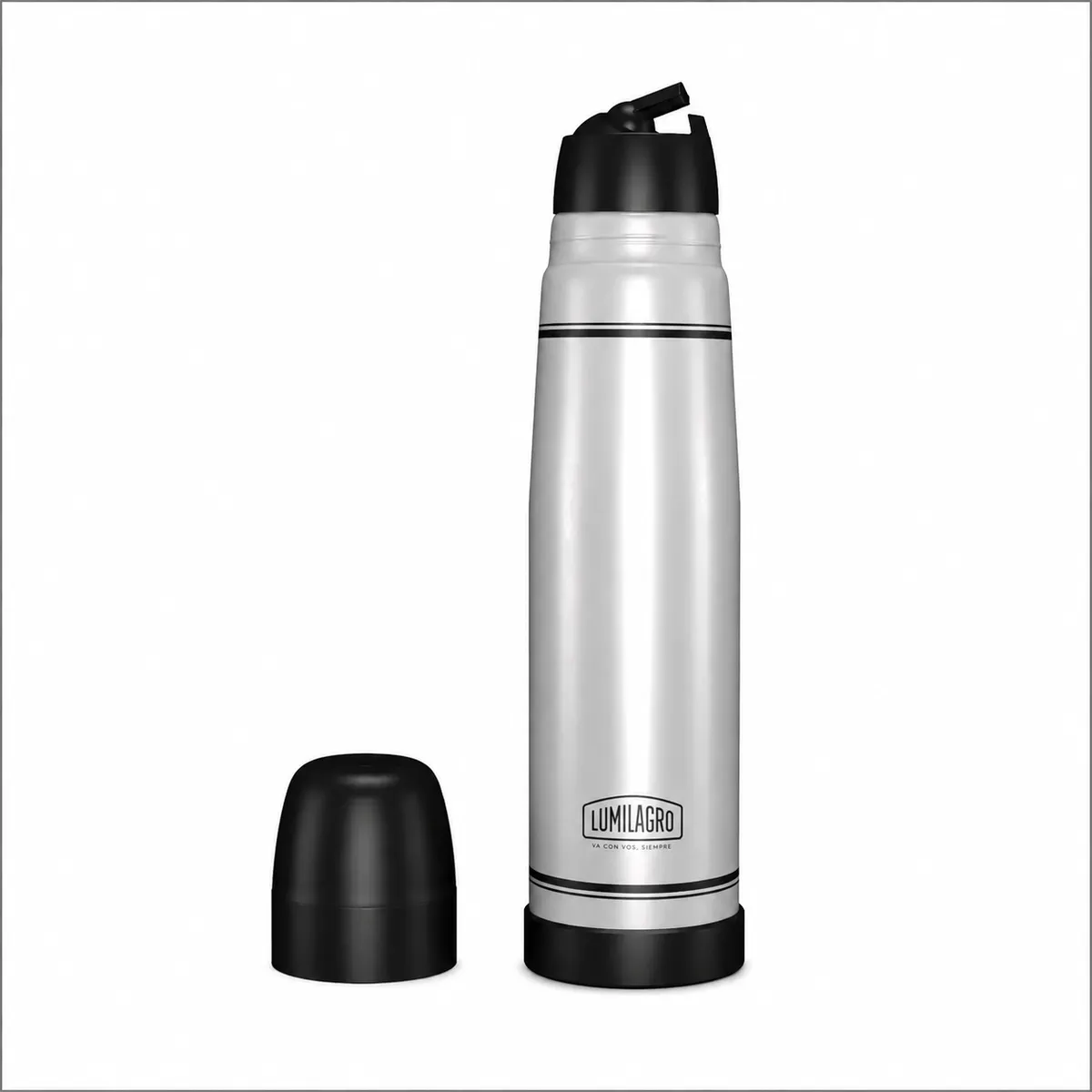 Termo De Acero Lumilagro Luminox 1 litro - imagen 2