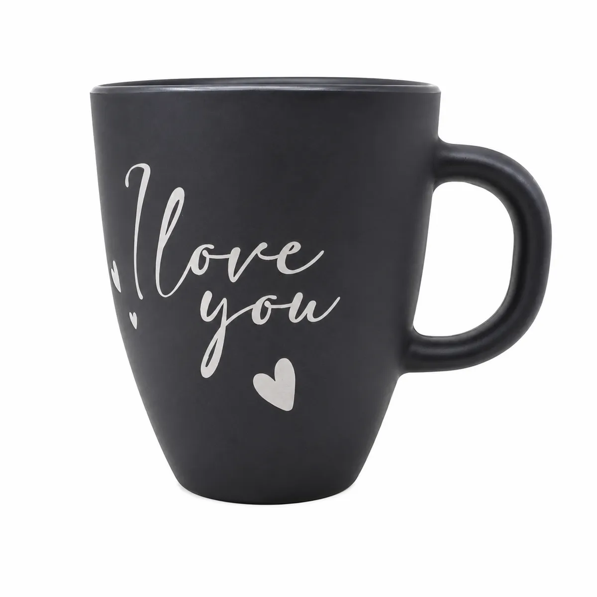 taza mug regalo " i love you " color azul oscuro