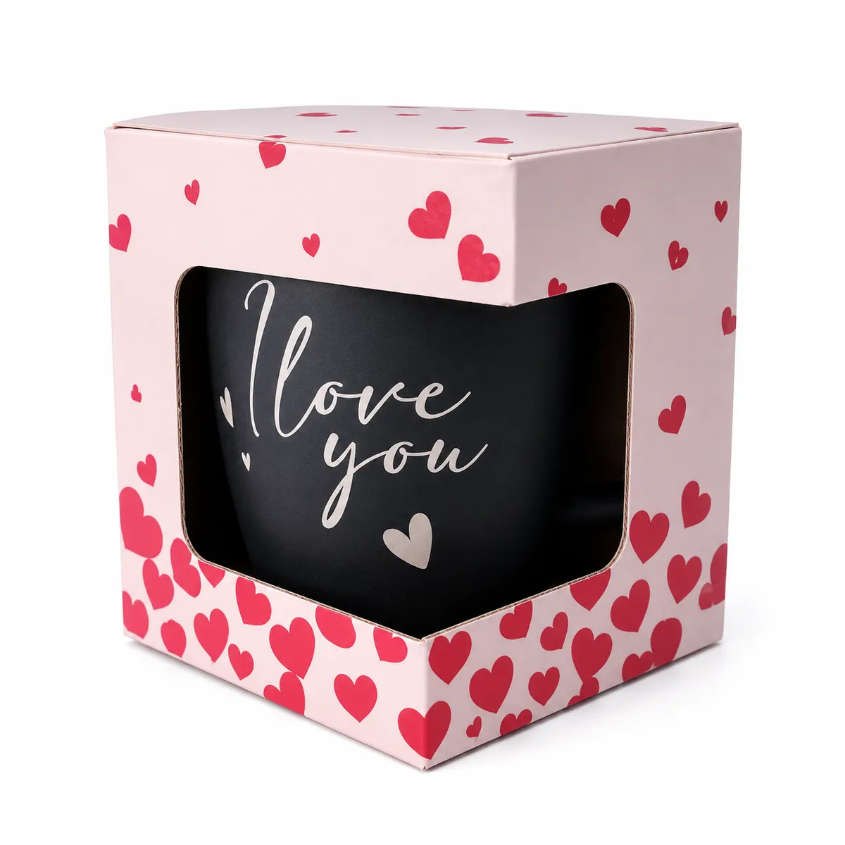 taza mug regalo " i love you " color azul oscuro - imagen 2