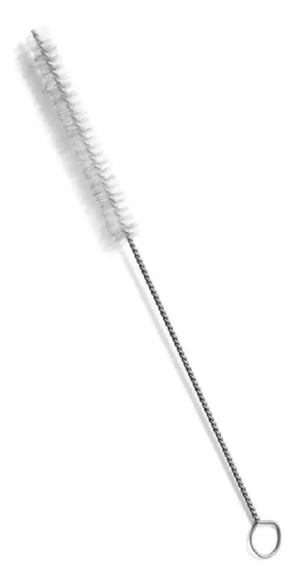 Cepillo Limpia Bombillas Sorbetes Pipas