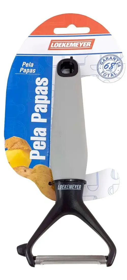 Pelapapas Giratorio Loekemeyer Acero Inoxidable 16cm Mango Plástico