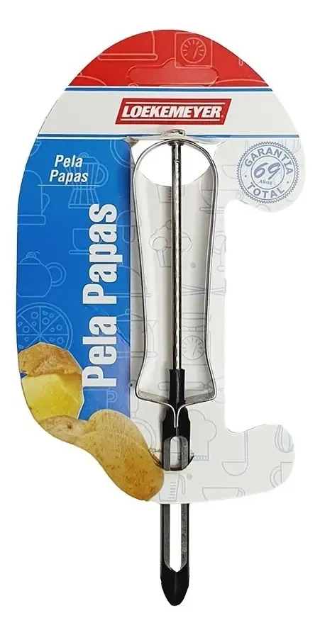 Pelapapas Mango Metalico - Loekemeyer Calidad