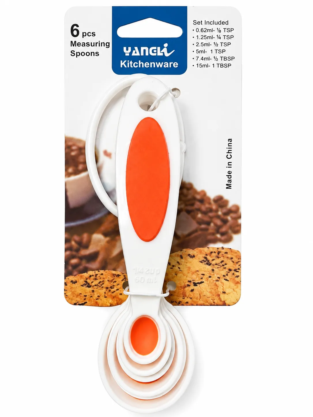 set de cucharas medidoras x 6