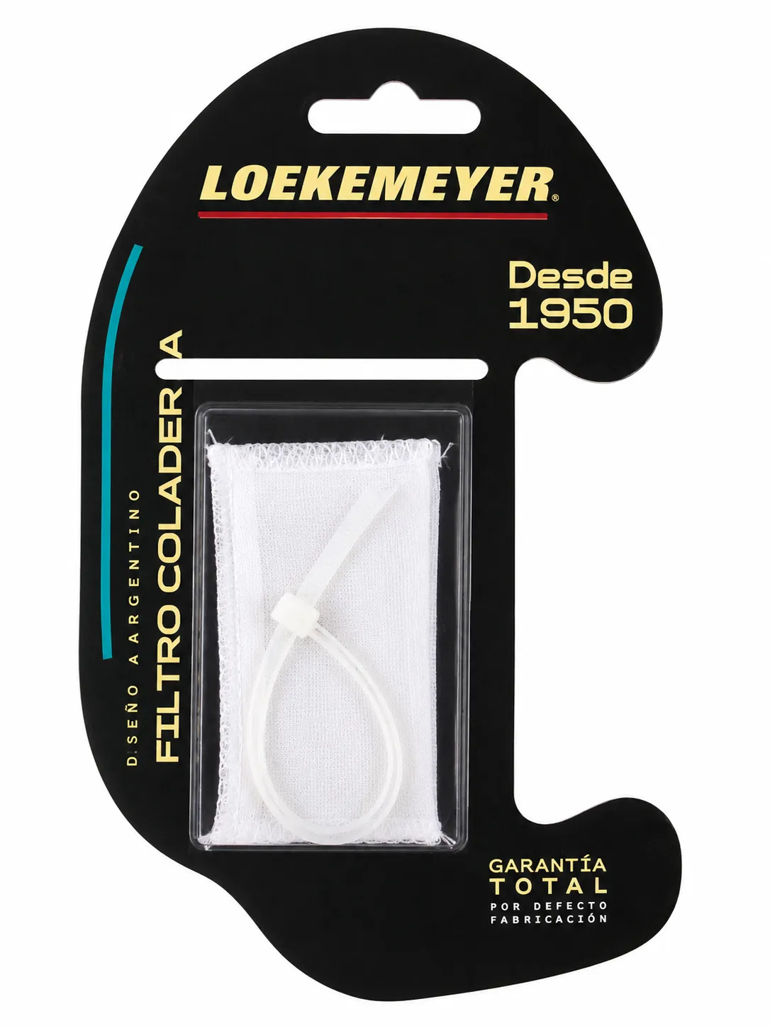 filtro para bombilla de tela loeckemeyer x 2 unidades
