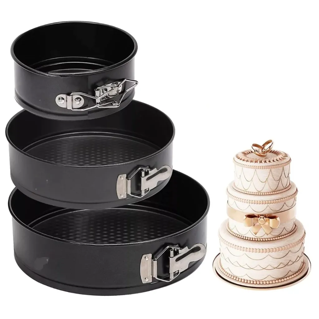 Set x 3 Torteras Desmontables Antiadherente 24-26-28 cm en Caja - imagen 3