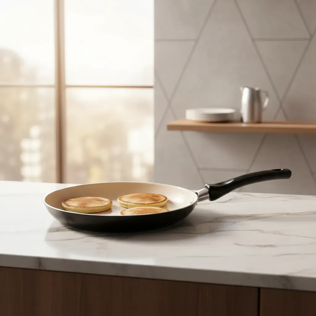 Panquequera Ceramica Antiadherente Premium Suka 22cm Negro - imagen 3
