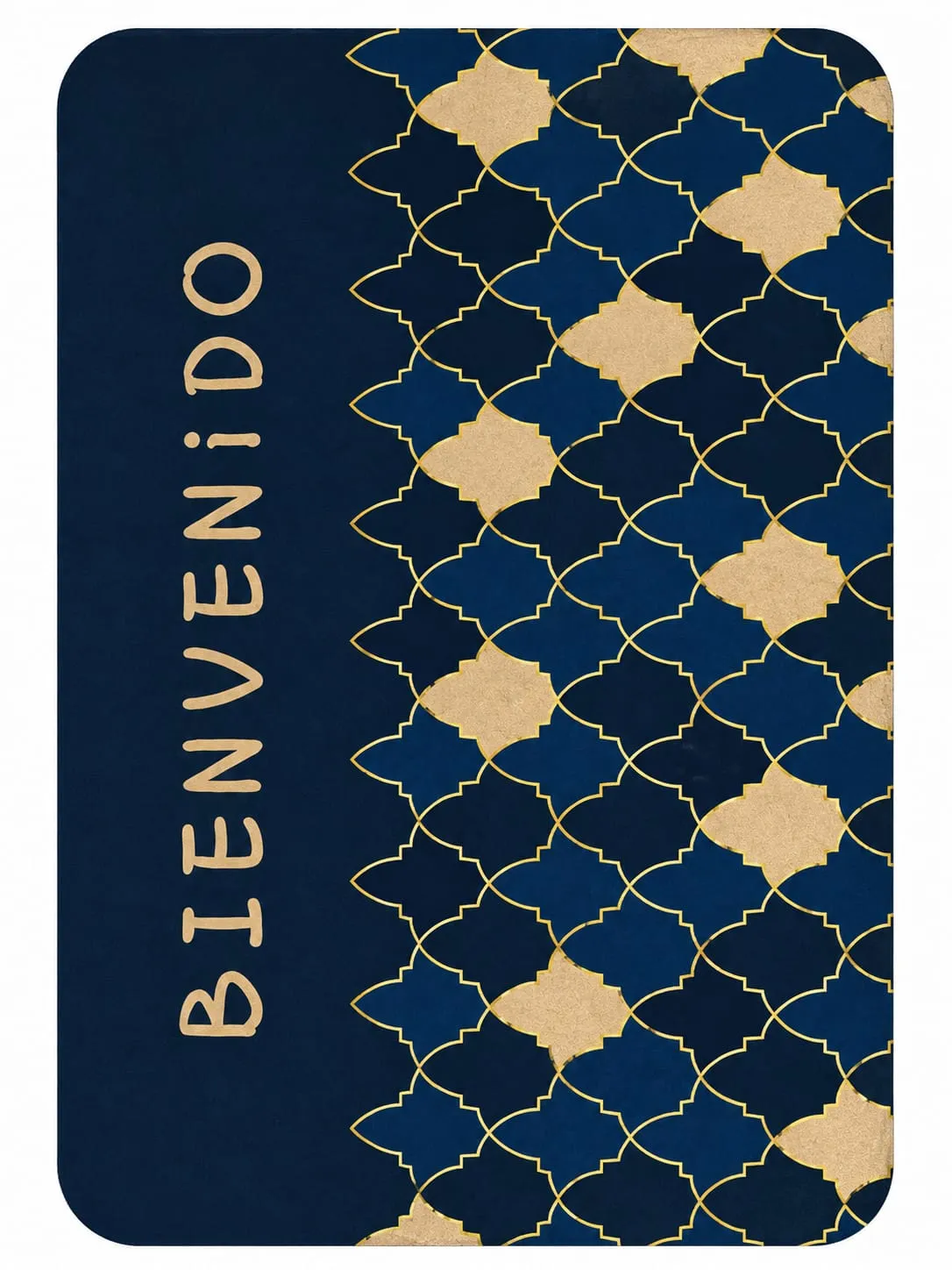 ALFOMBRA GOMA BIENVEDIDO