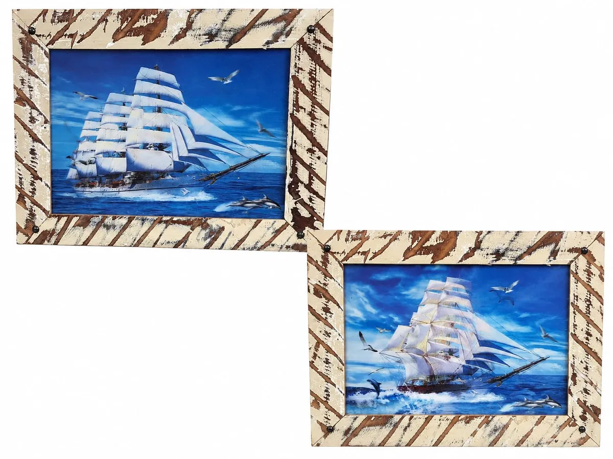 CUADRO DE BARCO - IMAGEN LENTICULAR