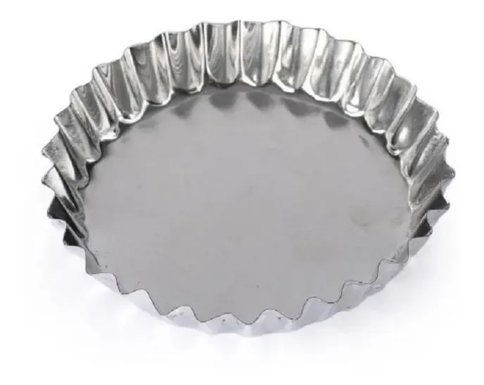 MOLDES DE TARTA PASTA FROLA TARTELETAS RIZADA 10 CM PACK X 6 UNIDADES - imagen 3