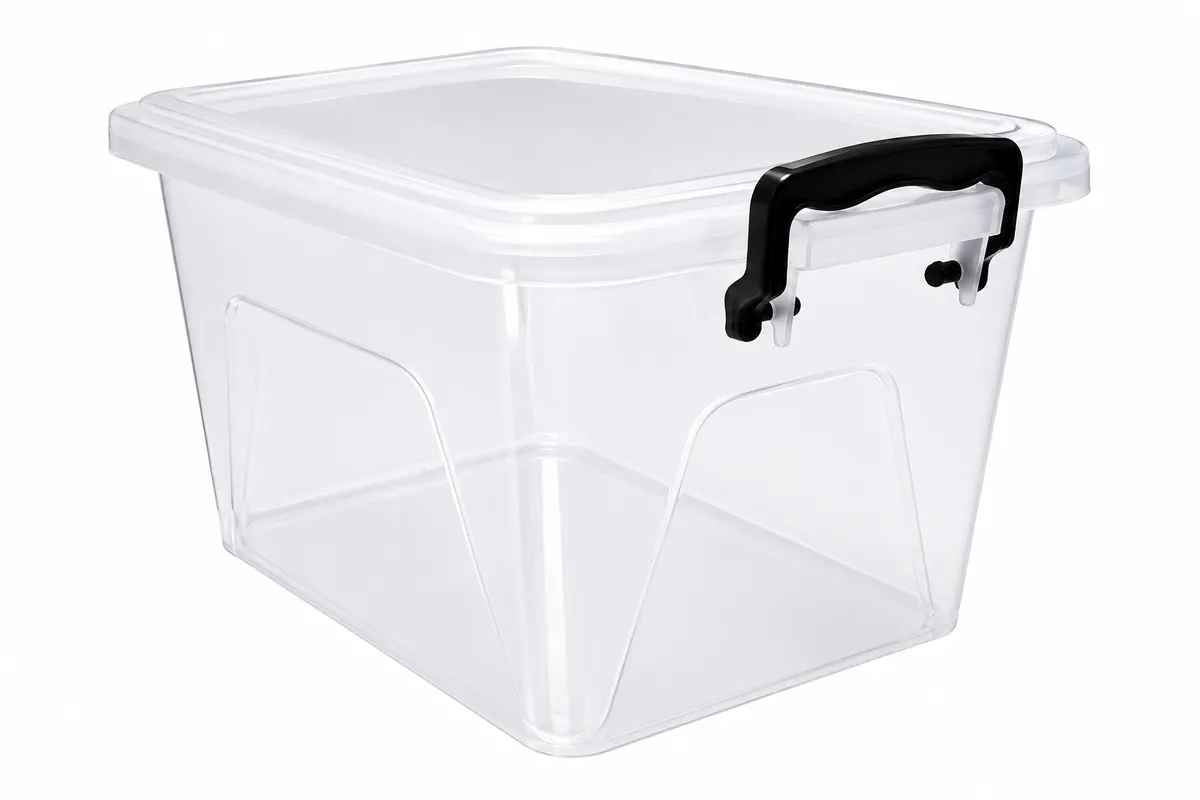 hermetico 4.5 litros con tapa con trabas DIF PLAS