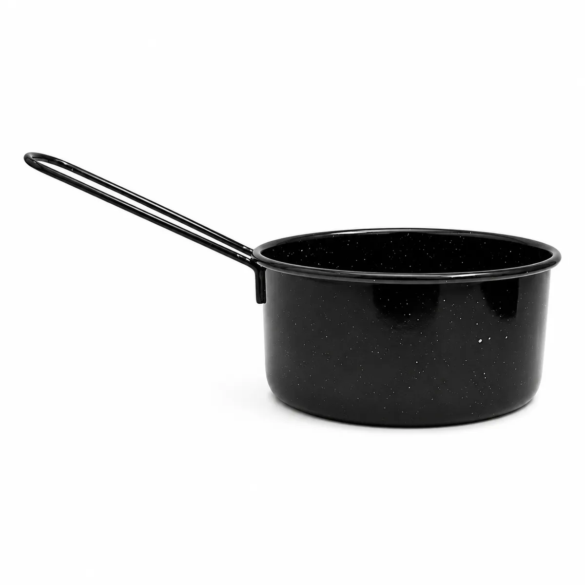 cacerola con mango enlozada 2 litros sin tapa