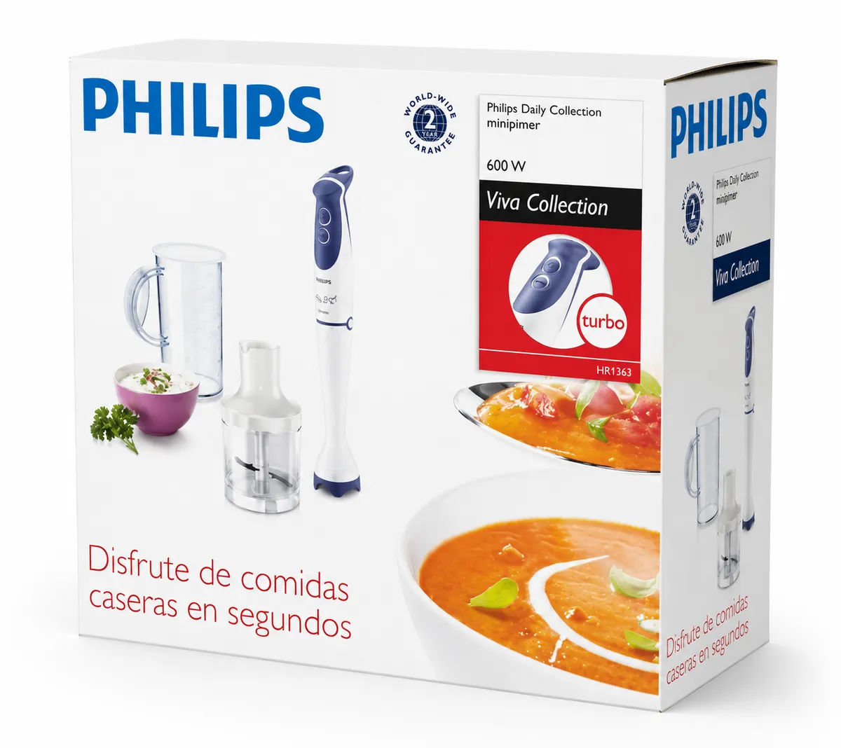 mixer mini pimer phillips 600w