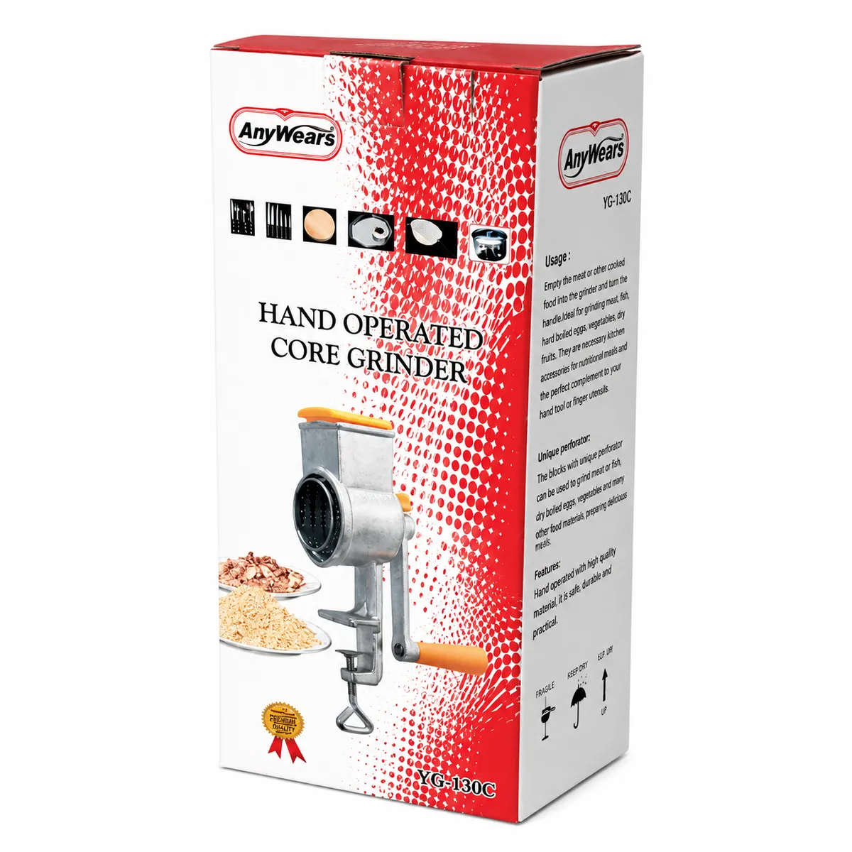 rallador manual de fundicion ANY WEARS