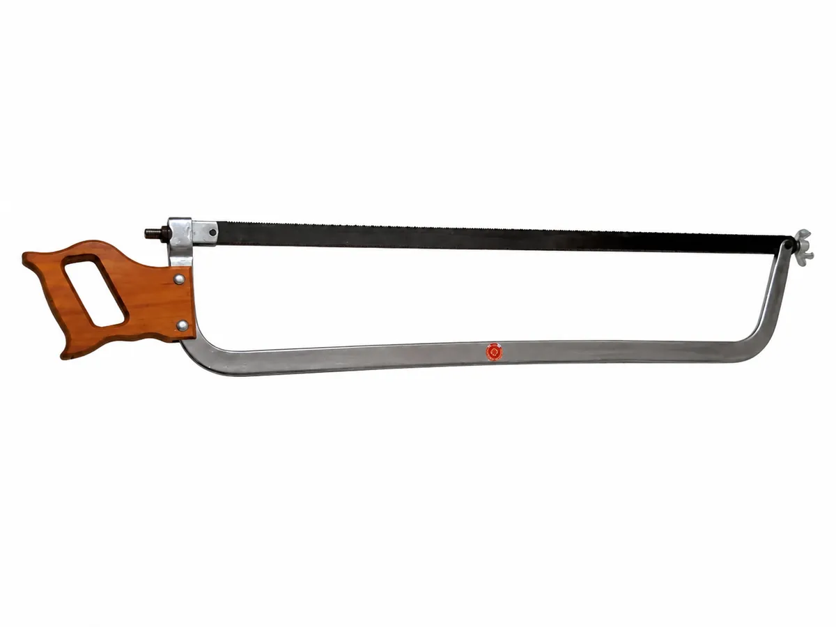 SERRUCHO PARA CARNICERIA CON MANGO DE MADERA