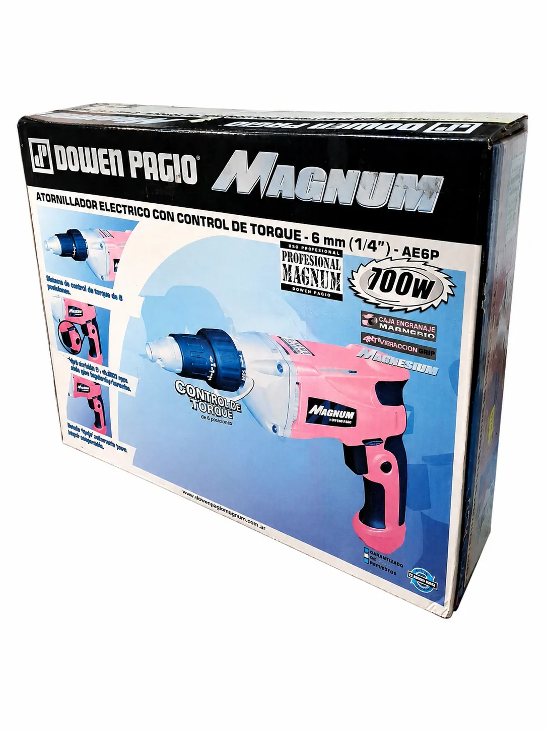 ATORNILLADOR ELECTRICO 6,35 MM.  700 W MAGNUM `DOWEN`