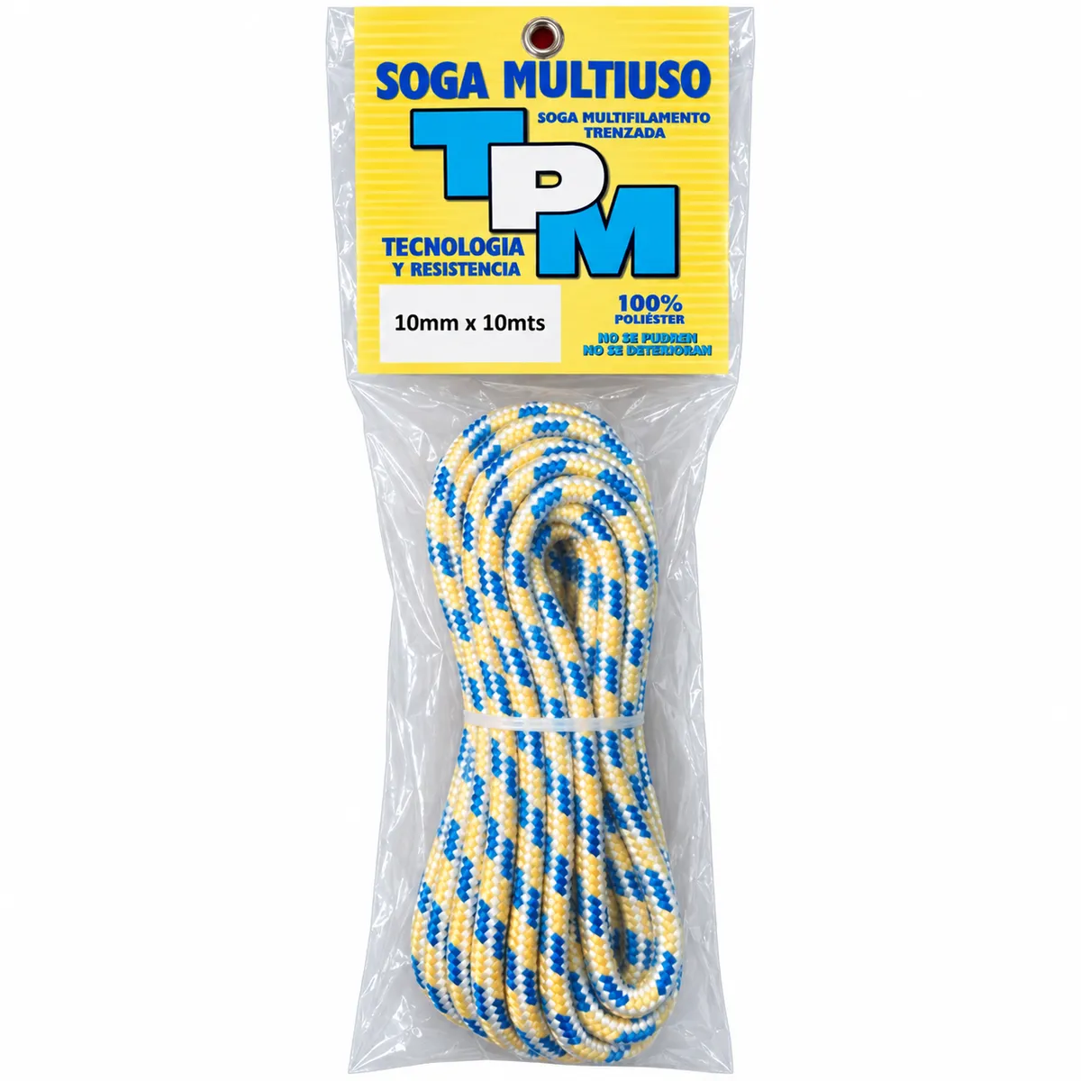 SOGA DE ALTA TENACIDAD 10 MM X 10 METROS