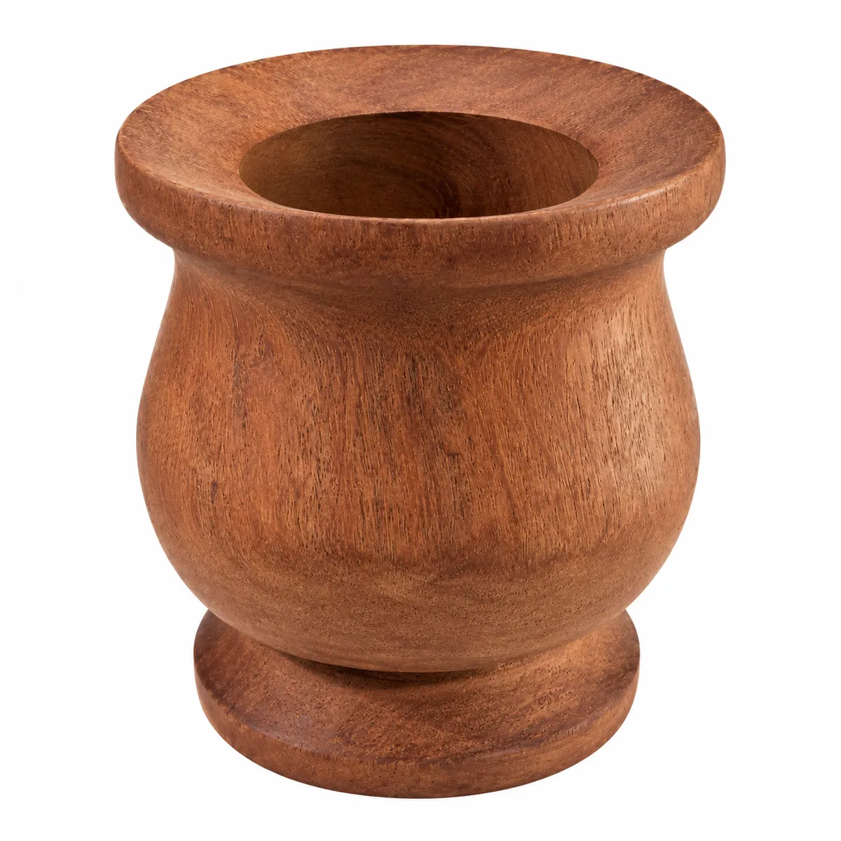 mate de algarrobo torneado