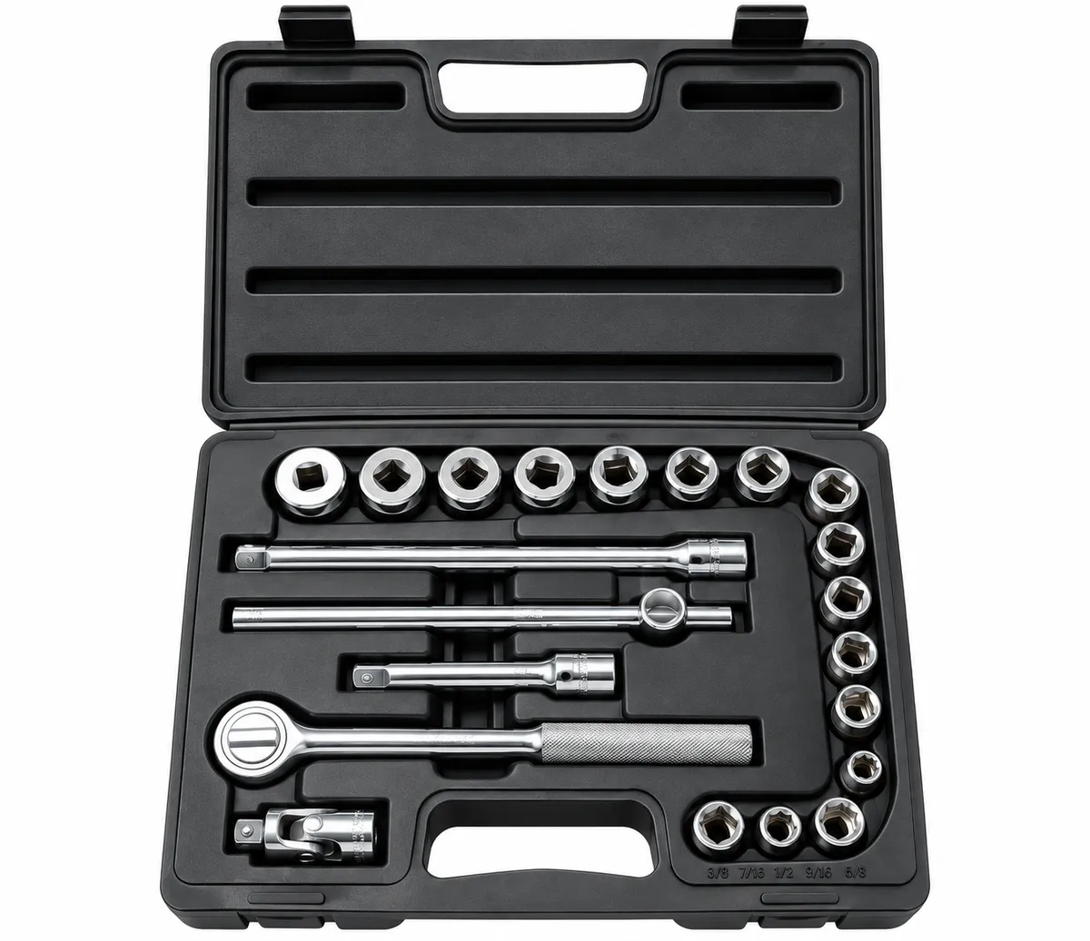 juego de tubos stanley 86 533 x 22 piezas cromo vanadio