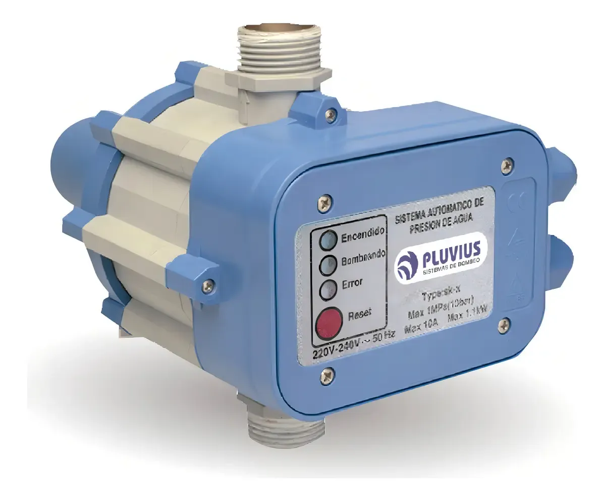 Control Automático Flujo Pluvius Presurizador PARA BOMBA DE AGUA