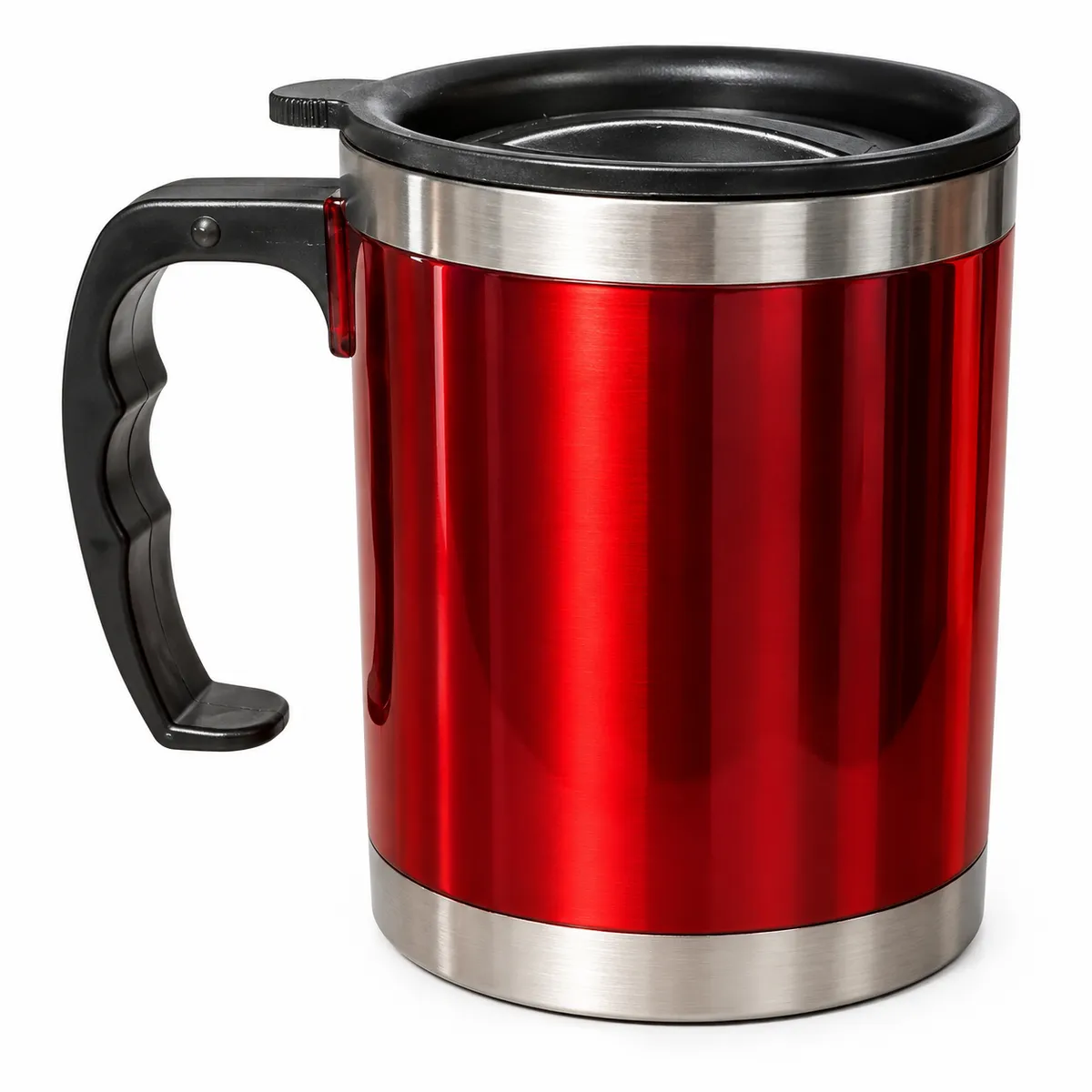 MASO MUG CON TAPA ROJO