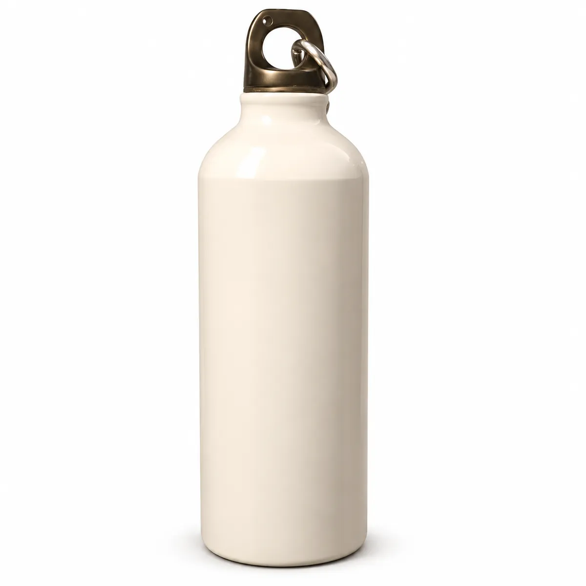 BOTELLA ALUMINIO AGUA BLANCO