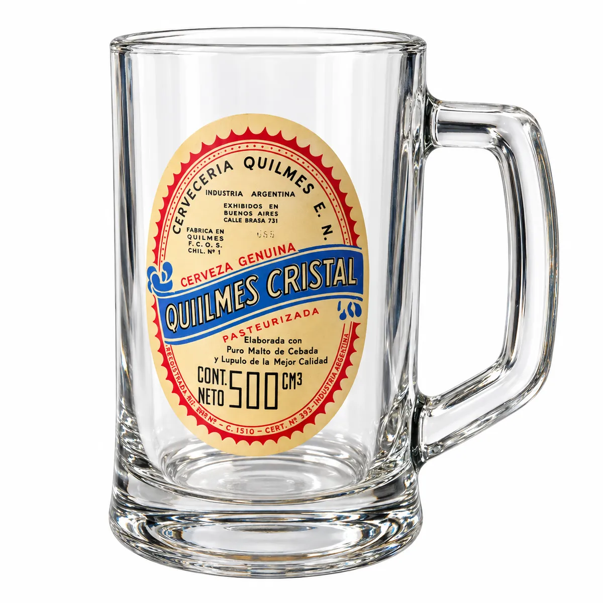 CHOPP DE CERVEZA QUILMES 500 CC