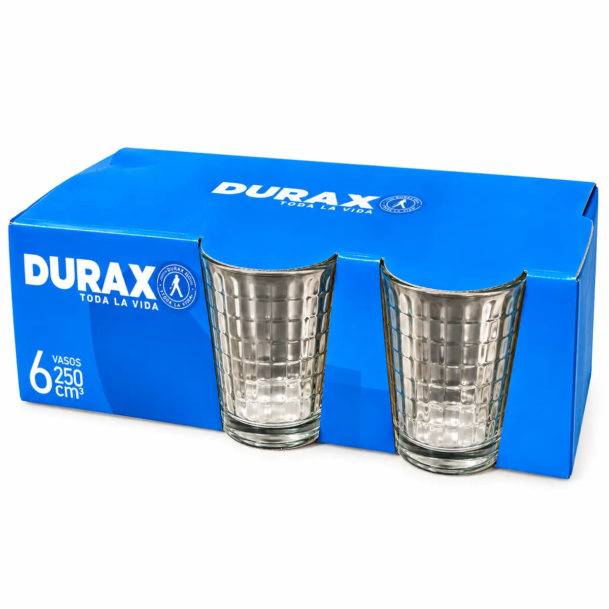SET DE VASOS DIAMANTE DURAX X 6