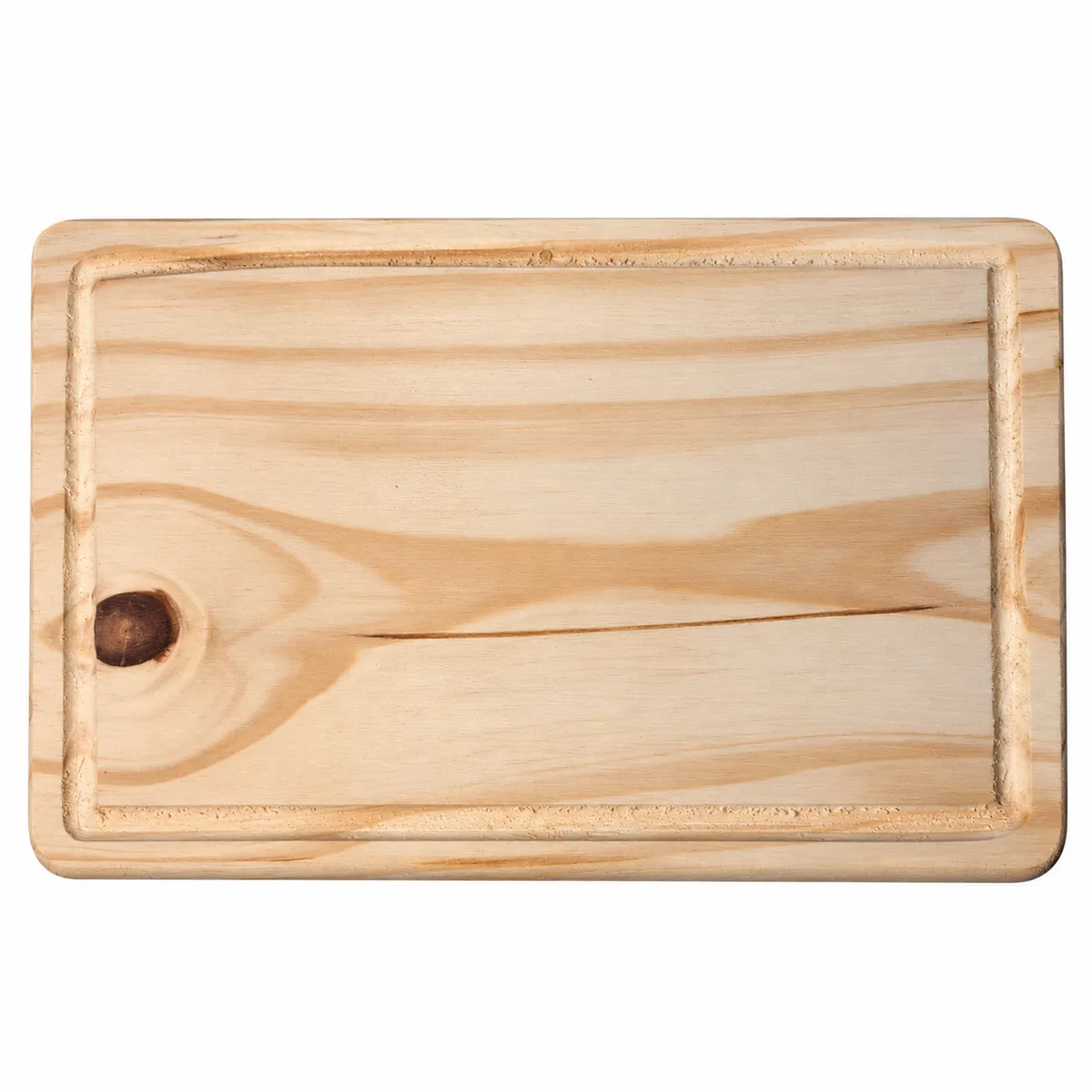 TABLA DE MADERA PLATO RECTANGULAR