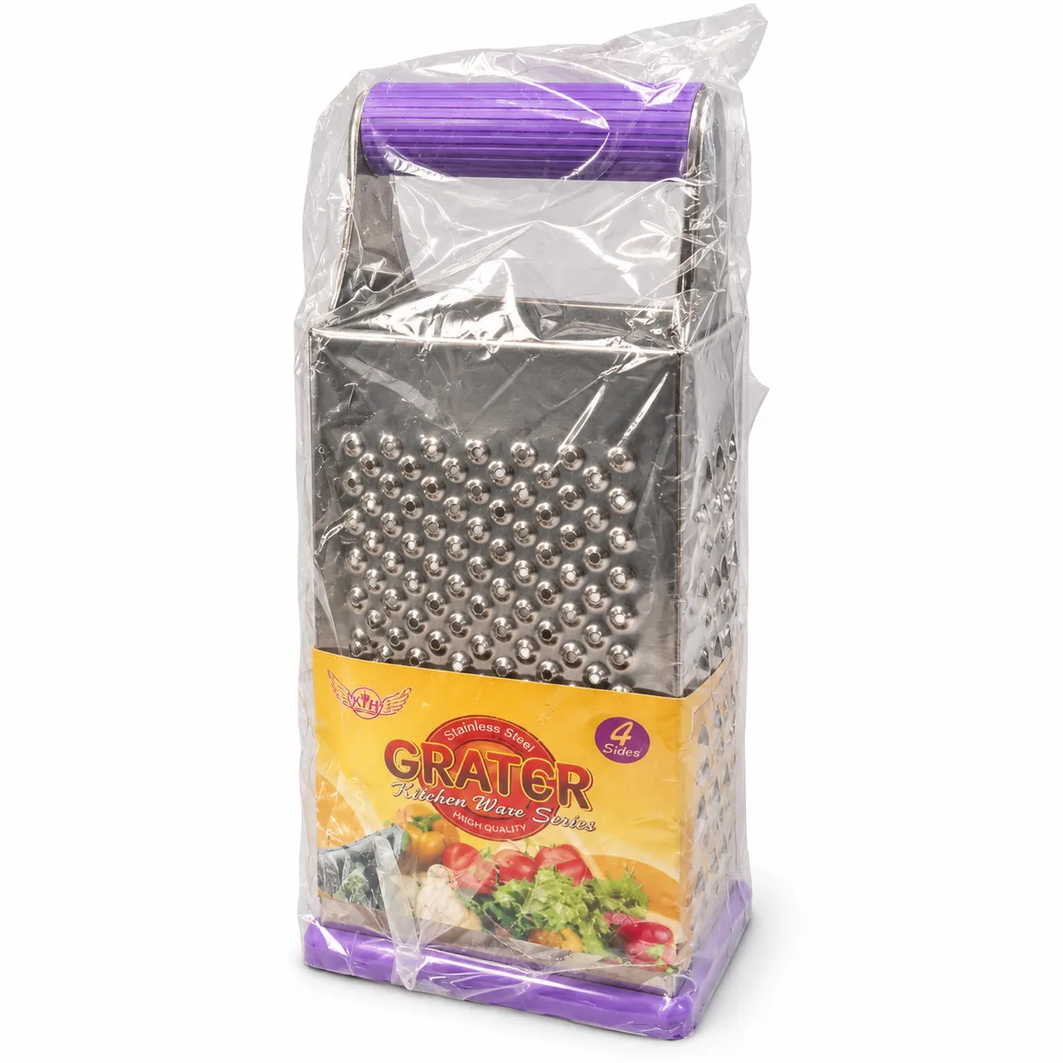 RALLADOR GRATER 4 CARAS VIOLETA
