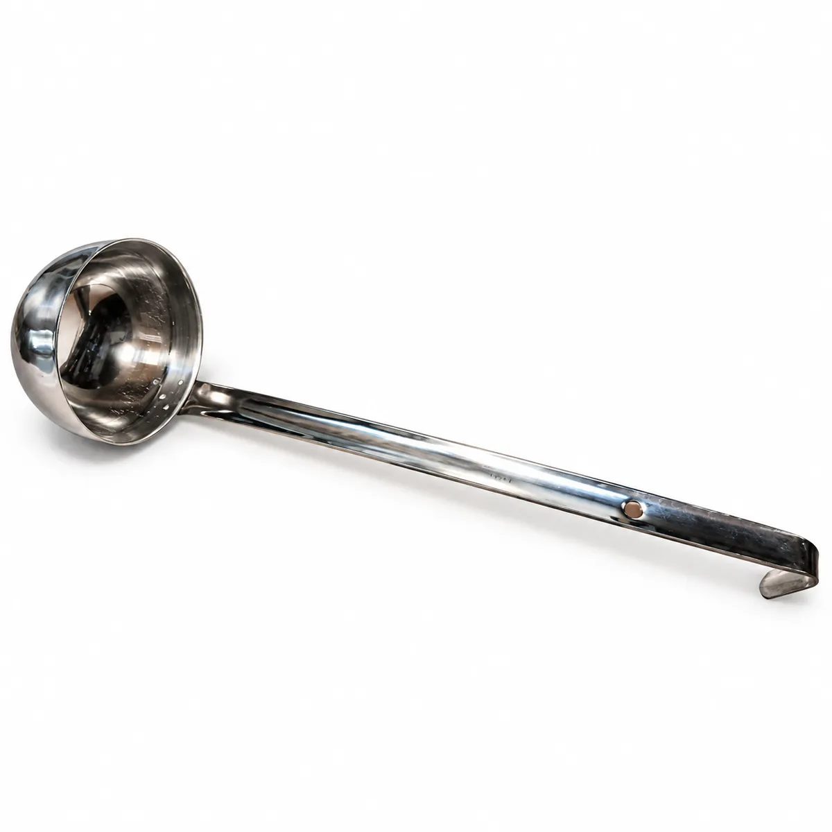 CUCHARON DE ACERO INOXIDABLE 30 CM