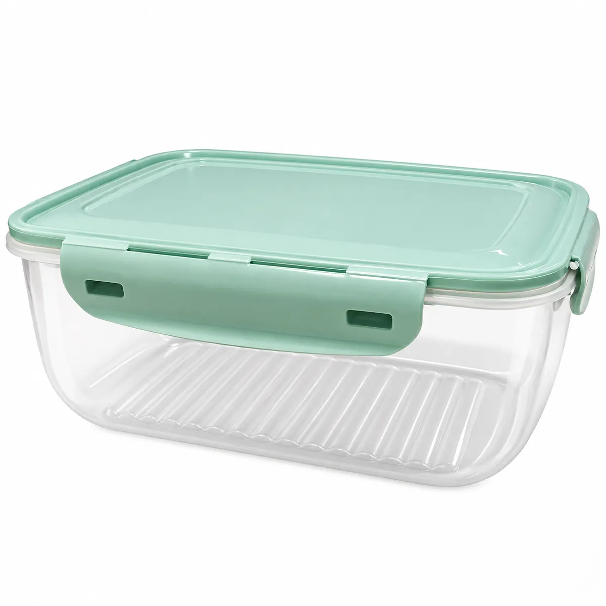Hermetico o Taper Rectangular con traba 2300 ml
