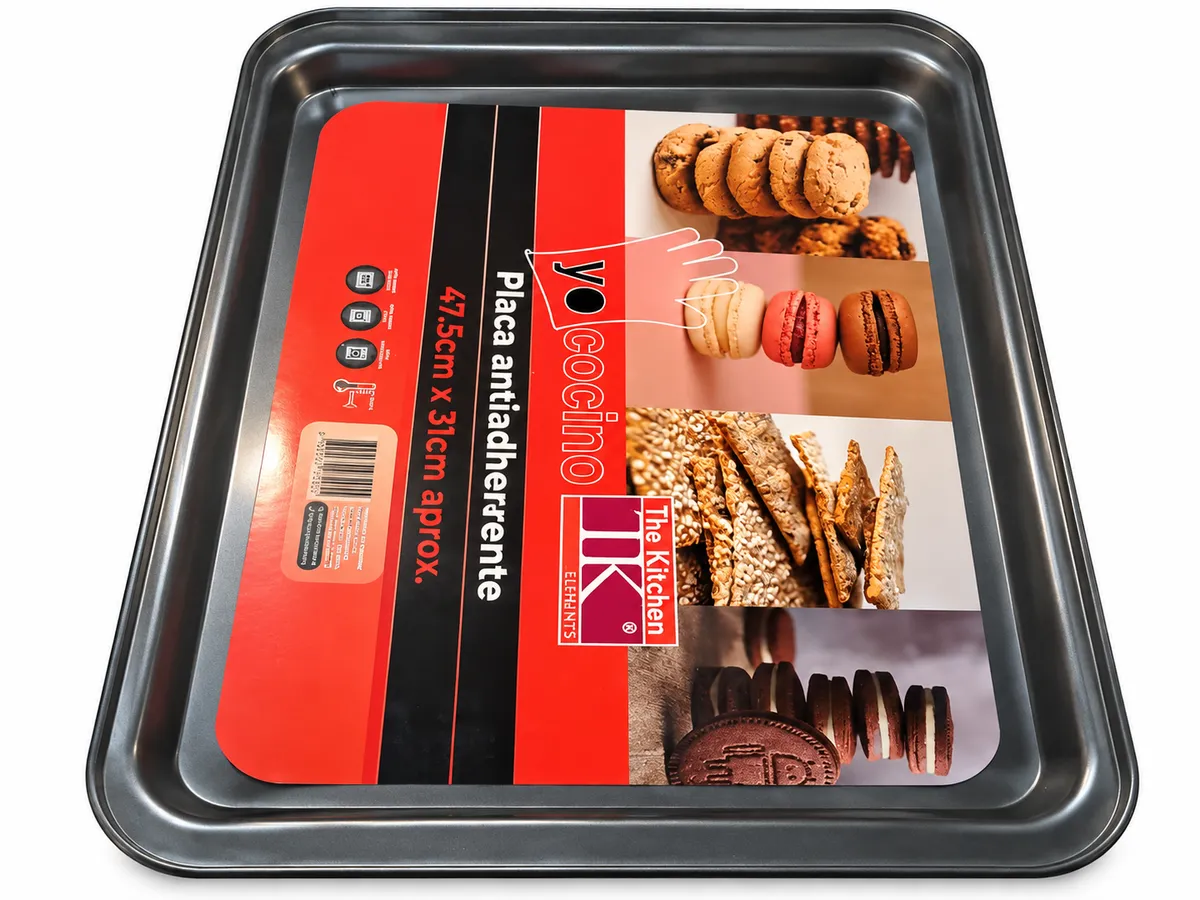PLACA ANTIADHERNTE 47.5 X 31 CM