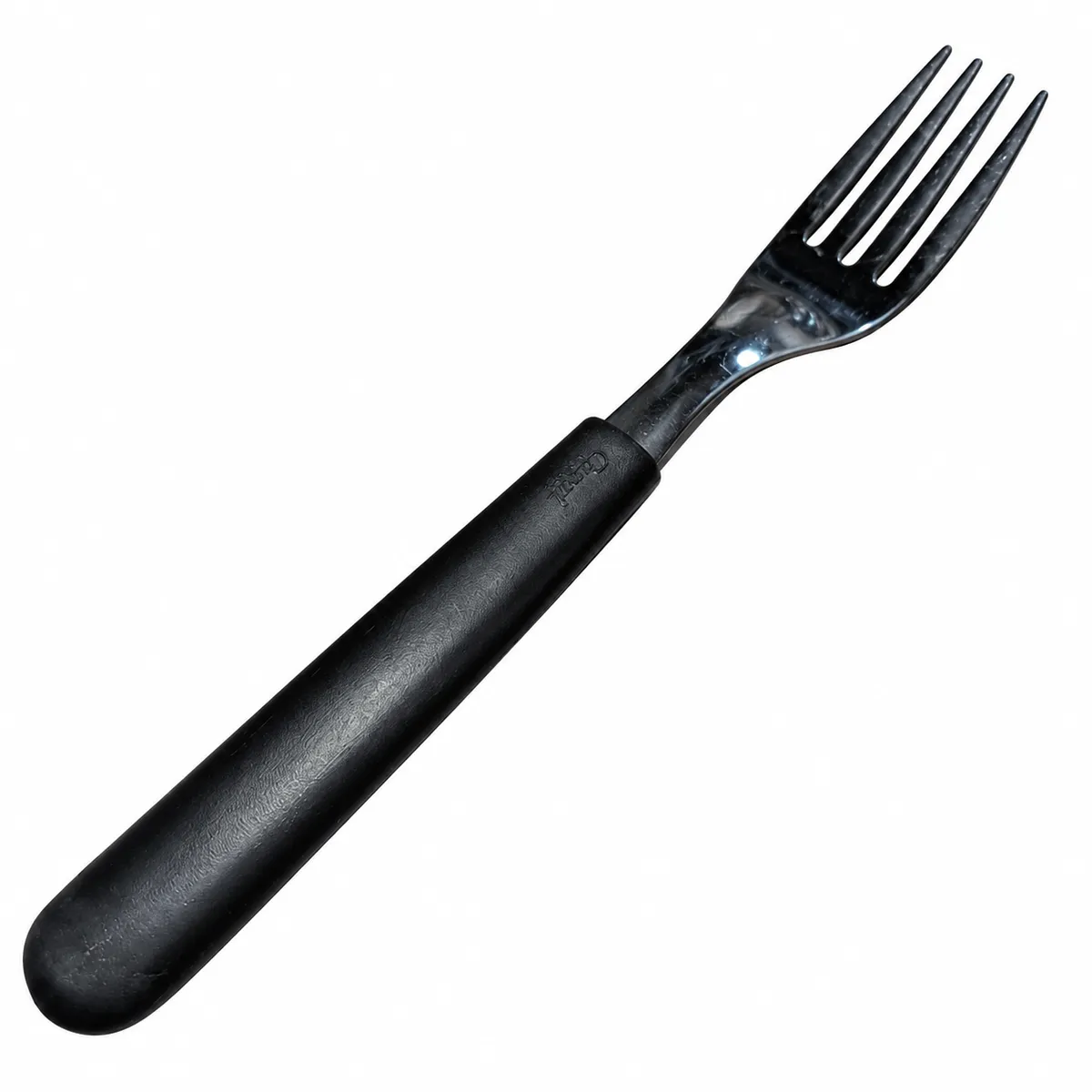 TENEDOR MANGO NEGRO TRAMONTINA
