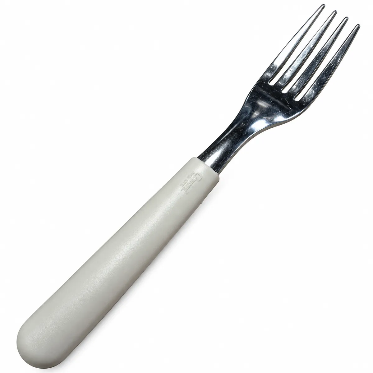 TENEDEOR MANGO PLASTICO BLANCO CAROL