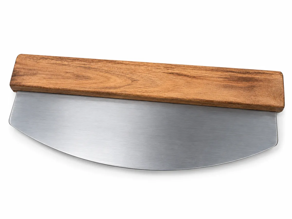 CORTA PIZZA GRANDE ACERO INOX PROFESIONAL