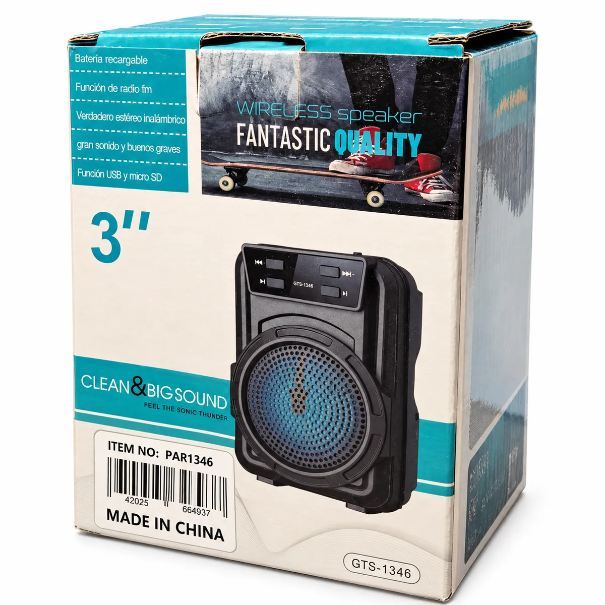 PARLANTE BLUETOTH 3"
