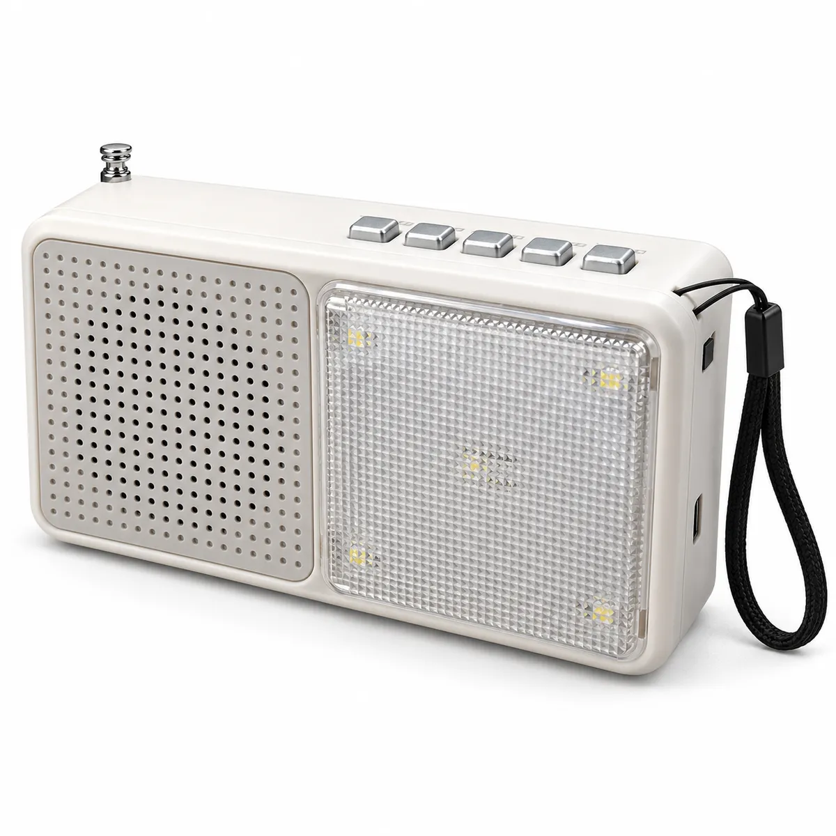RADIO FM BLUETOTH TF USB MP3 LUCES