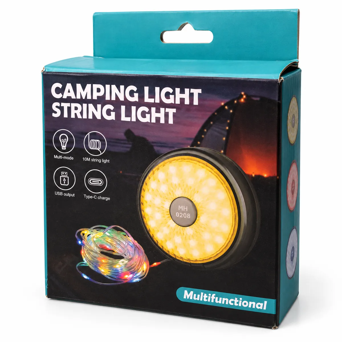 GUIRNALDA 10 METROS RECARGABLE CAMPING