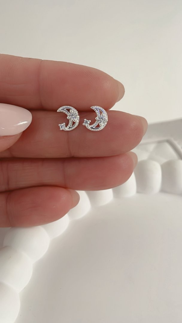 Aros Pasantes Cubic Luna