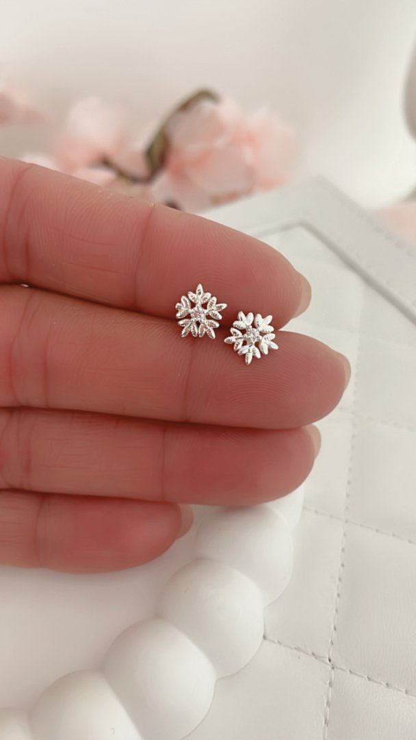 Aros Pasantes Flor Mini