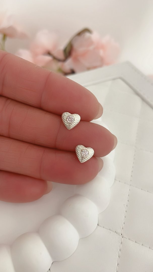 Aros Pasantes Mini Love Cubic